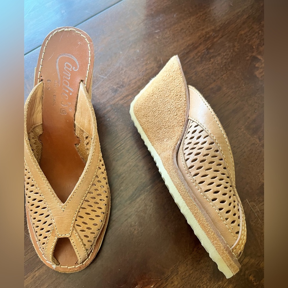 Dead stock 1980’s Candies Mules size 6